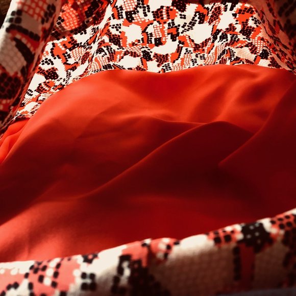 JOIE | Red & Black Snake Print Silk Tank Top | Size Small - Picture 6 of 8